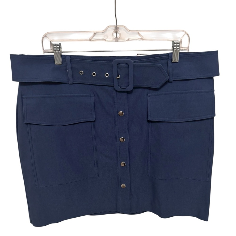 Nine West Women's Skirt with Belt. Size XL - Picture 2 of 4